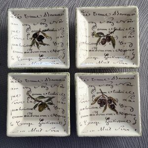 Set of 4 Williams Sonoma Dipping Dishes